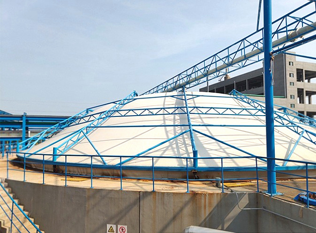 膜結(jié)構(gòu)污水池蓋