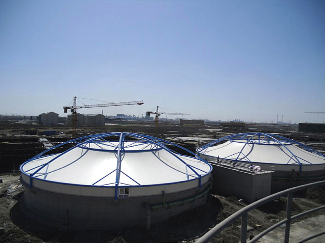 膜結(jié)構(gòu)污水池蓋