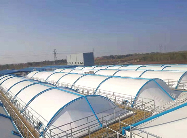 膜結(jié)構(gòu)污水池蓋